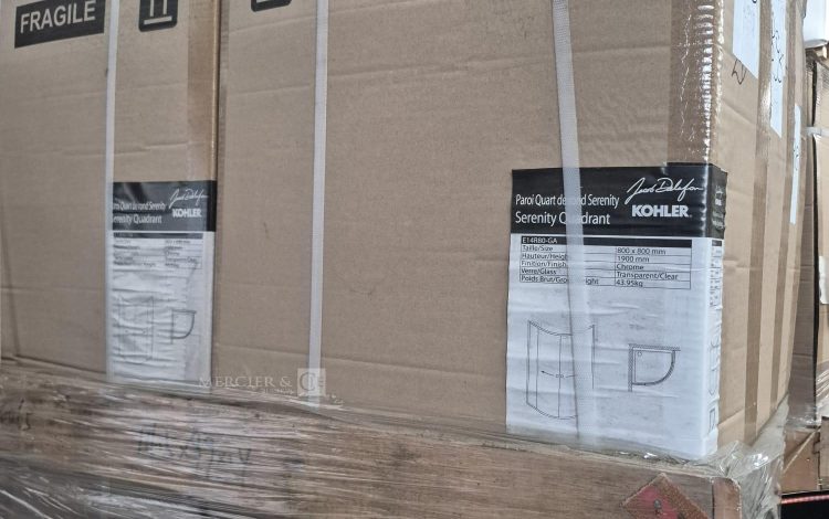 autre Lot de 2 parois quart de rond Sérénité de 80 x 80 x 190cm marque Jacob Delafon  360