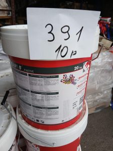 autre Lot de 10 sceaux de 20Kg , régulateur de fond et fixatif universel teintable , p  361