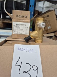 autre Lot de 8 Débitmètre Wattflow en laiton, filetage mâle G 1&Prime;1/2, dimension DN32. C  368