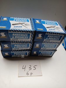 autre Lot de 6 boites de bascules rosaces , marque SEMIN  370