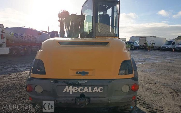 MECALAC PELLE SUR PNEUS 12MTX A VOLEE VARIABLE DIESEL 9,7T – 8087 HEURES – ANNEE 2020  47 124