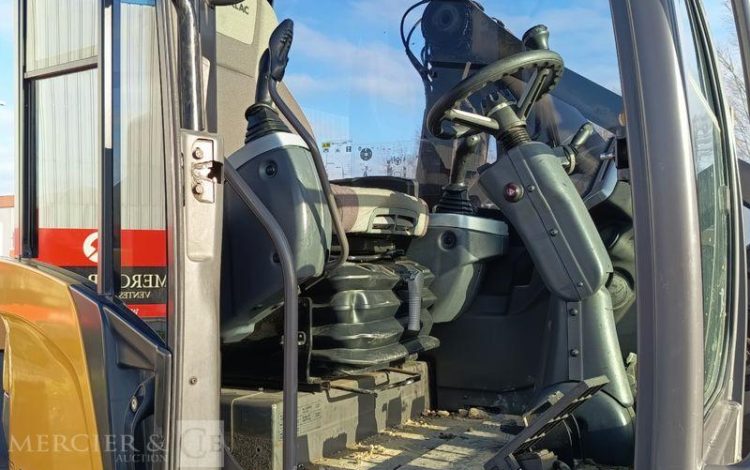 MECALAC PELLE SUR PNEUS 12MTX A VOLEE VARIABLE DIESEL 9,7T – 8087 HEURES – ANNEE 2020  47 124