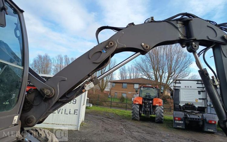 MECALAC PELLE SUR PNEUS 12MTX A VOLEE VARIABLE DIESEL 9,7T – 8087 HEURES – ANNEE 2020  47 124