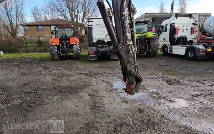 MECALAC PELLE SUR PNEUS 12MTX A VOLEE VARIABLE DIESEL 9,7T – 8087 HEURES – ANNEE 2020  47 124