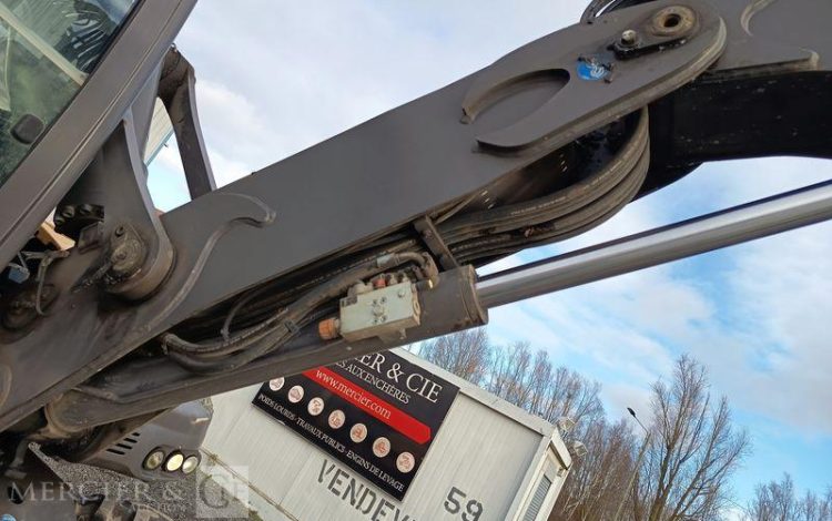 MECALAC PELLE SUR PNEUS 12MTX A VOLEE VARIABLE DIESEL 9,7T – 8087 HEURES – ANNEE 2020  47 124