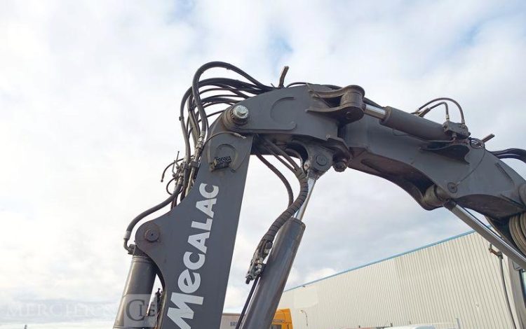 MECALAC PELLE SUR PNEUS 12MTX A VOLEE VARIABLE DIESEL 9,7T – 8087 HEURES – ANNEE 2020  47 124