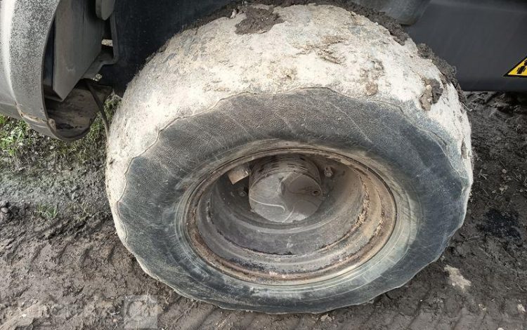 MECALAC PELLE SUR PNEUS 12MTX A VOLEE VARIABLE DIESEL 9,7T – 8087 HEURES – ANNEE 2020  47 124