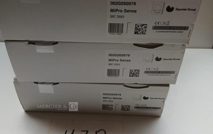 autre Lot de 3 régulateur système MiPro Sense radio avec sonde extérieure SRC 720f/2  382