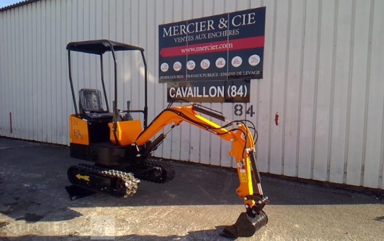 HIGHTOP MICROPELLE HT10 SUR CHENILLES DIESEL 1T – ANNEE 2025 – MATERIEL NEUF JAUNE 48 315