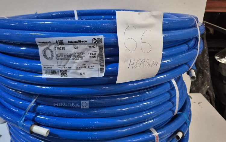 autre Lot de 100 mètres linéaires de tube multicouche isolé Multi-Eco PE-X/AL/PE-HD co  55