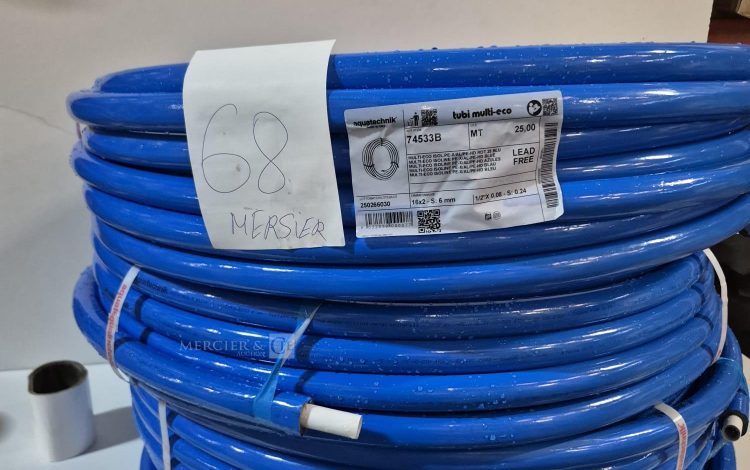 autre Lot de 100 mètres linéaires de tube multicouche isolé Multi-Eco PE-X/AL/PE-HD co  57