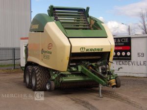 KRONE COMBINE PRESSE ENRUBANNEUSE COMPRIMA CF 155 XC-XTREME- 2 ESSIEUX – PTAC 9 T  76 897