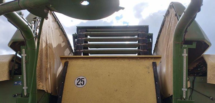 KRONE COMBINE PRESSE ENRUBANNEUSE COMPRIMA CF 155 XC-XTREME- 2 ESSIEUX – PTAC 9 T  76 897