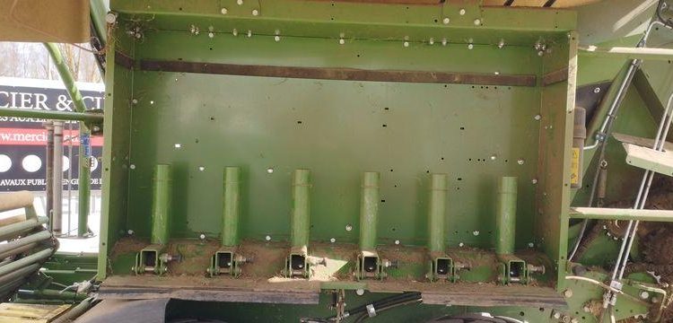 KRONE COMBINE PRESSE ENRUBANNEUSE COMPRIMA CF 155 XC-XTREME- 2 ESSIEUX – PTAC 9 T  76 897