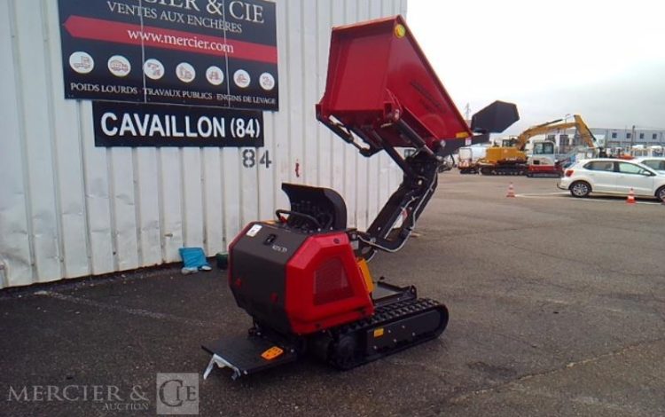GENERIQUE MINI DUMPER SUR CHENILLE  RHINOCEROS XN800 – D192 – AN2024 MATERIEL NEUF ROUGE 800 639