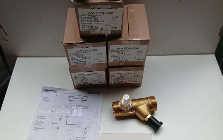 autre Lot de 5 Vanne de réglage Watt Löw , Male Threda G11/2&Prime; Dimensions DN32   77