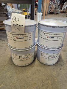 autre Lot comprenant 4 seaux de mastic industriel TEMATI Mastic 30-46, conditionnés en  81