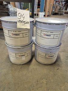 autre Lot comprenant 4 seaux de mastic industriel TEMATI Mastic 30-46, conditionnés en  82