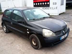 RENAULT CLIO II SOCIETE PHASE 2 1.5 dCi 68 CV – DIESEL – 305155 KMS – ANNEE 2006 NOIR BX-462-LK