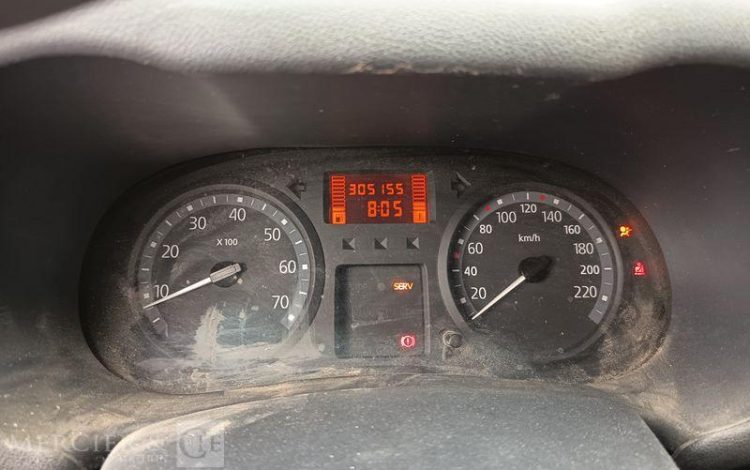 RENAULT CLIO II SOCIETE PHASE 2 1.5 dCi 68 CV – DIESEL – 305155 KMS – ANNEE 2006 NOIR BX-462-LK