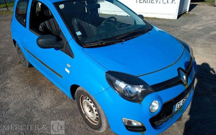 RENAULT TWINGO II 1,5 DCI ECO2 FAP 75CV – DIESEL -151556 KMS – ANNEE 2012 BLEU CL-694-WQ