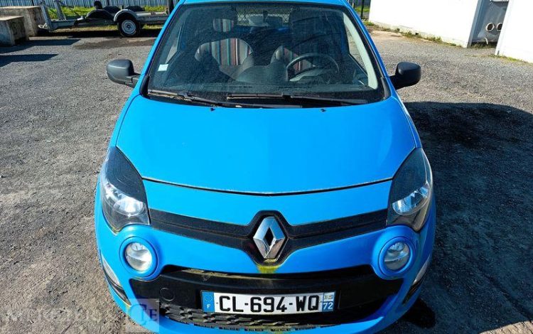 RENAULT TWINGO II 1,5 DCI ECO2 FAP 75CV – DIESEL -151556 KMS – ANNEE 2012 BLEU CL-694-WQ