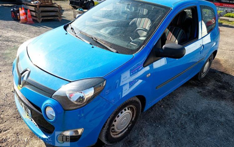 RENAULT TWINGO II 1,5 DCI ECO2 FAP 75CV – DIESEL -151556 KMS – ANNEE 2012 BLEU CL-694-WQ
