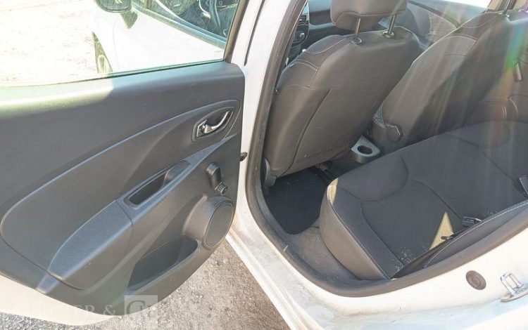 RENAULT CLIO IV 5 Portes 0.9 TCe 12V Energy eco2 S&S 90 cv – EQUIPEE GAZ – ANNEE 2013 BLANC DB-861-MH