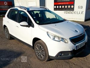 PEUGEOT 2008 1,4 HDI 16V 68CV ACTIVE – DIESEL – 249356 KMS – ANNEE 2014 BLANC DC-917-RT