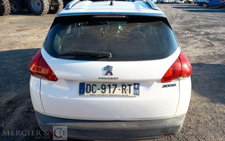 PEUGEOT 2008 1,4 HDI 16V 68CV ACTIVE – DIESEL – 249356 KMS – ANNEE 2014 BLANC DC-917-RT