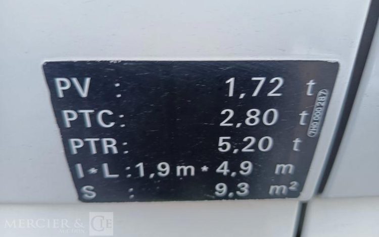 VOLKSWAGEN TRANSPORTER T5 PHASE 2 (7E) Fourgon 2.0 TDI- POUR PIECES SANS CG – PAS DE REGUL BLANC DD-957-ZT