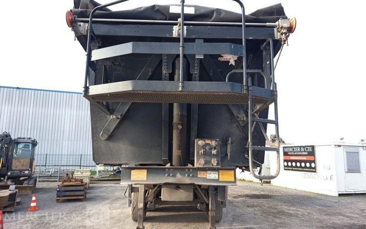 BENALU SEMI REMORQUE BENNE TP ALU 3 ESSIEUX – CU : 32,74 TONNES- ANNEE 2015  DP-601-PE