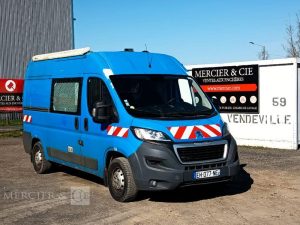 PEUGEOT BOXER  III Phase 3 Fourgon 335 L2H1 2.0 BlueHDi 16V  S&S 163 cv – ANNEE 2016 BLEU EH-077-NE