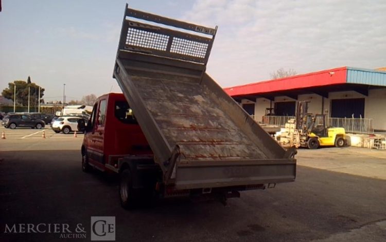 FORD TRANSIT BENNE DOUBLE CABINE ROUGE EH-208-BR