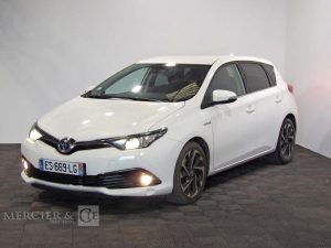 TOYOTA AURIS 1.8 HSD 136H 100CH FULL-HYBRID DESIGN BVA BLANC ES-669-LG