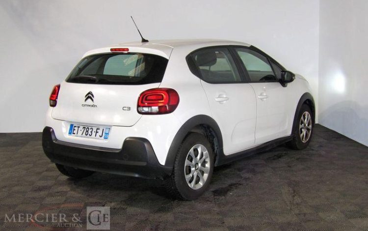 CITROEN C3 BLANC ET-783-FJ