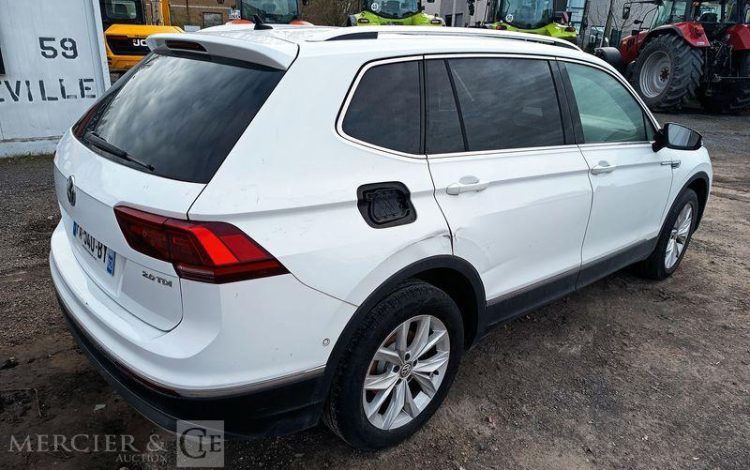VOLKSWAGEN TIGUAN Allspace 2.0 TDI 16V BMT DSG7 150 cv – DIESEL – 92278 KMS – ANNEE 2018 BLANC FA-540-BY