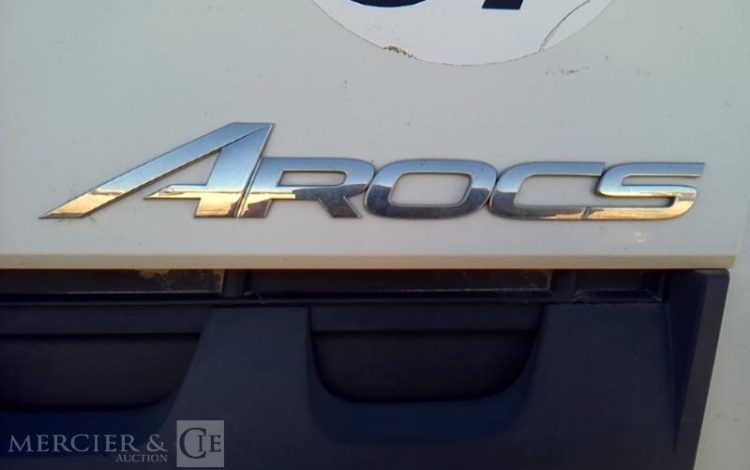 MERCEDES AROCS 3243 BLUETEC6 8X4 PTAC 32T BIBENNE NON ROULANT BLANC FK-423-XK