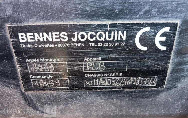 MAN PORTEUR TGS 18,320 PORTE ENGIN – PTAC : 19 TONNES – DIESEL – ANNEE 2019 BLANC FM-583-AV