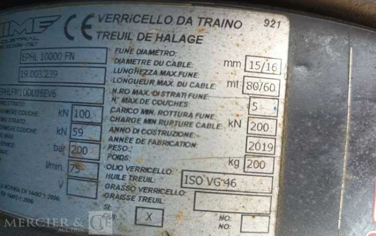 MAN PORTEUR TGS 18,320 PORTE ENGIN – PTAC : 19 TONNES – DIESEL – ANNEE 2019 BLANC FM-583-AV