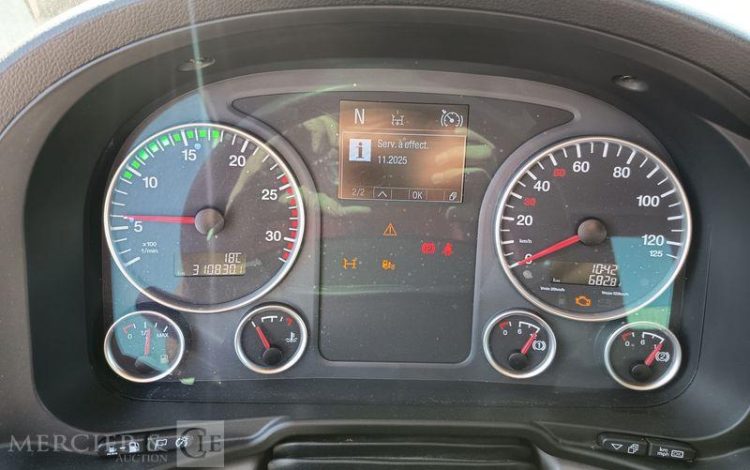 MAN PORTEUR TGS 18,320 PORTE ENGIN – PTAC : 19 TONNES – DIESEL – ANNEE 2019 BLANC FM-583-AV