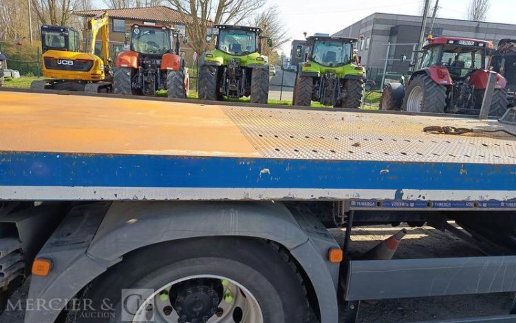 MAN PORTEUR TGS 18,320 PORTE ENGIN – PTAC : 19 TONNES – DIESEL – ANNEE 2019 BLANC FM-583-AV