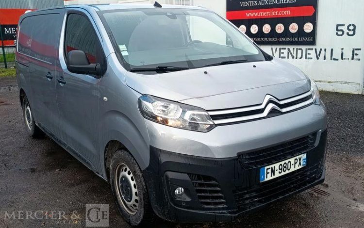 CITROEN JUMPY FOURGON 2.0 BLUEHDI 120 M L2 DRIVER EAT GRIS FN-980-PX