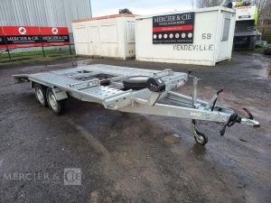 LIDER REMORQUE PORTE VOITURE 39790 – 2 ESSIEUX – PTAC 2,7 TONNES – ANNEE 2020  FP-284-TR