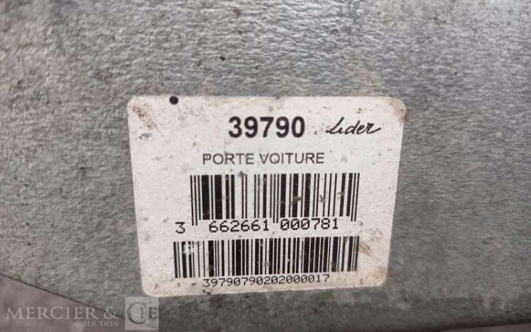 LIDER REMORQUE PORTE VOITURE 39790 – 2 ESSIEUX – PTAC 2,7 TONNES – ANNEE 2020  FP-284-TR