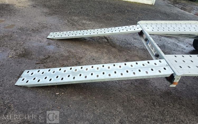 LIDER REMORQUE PORTE VOITURE 39790 – 2 ESSIEUX – PTAC 2,7 TONNES – ANNEE 2020  FP-284-TR