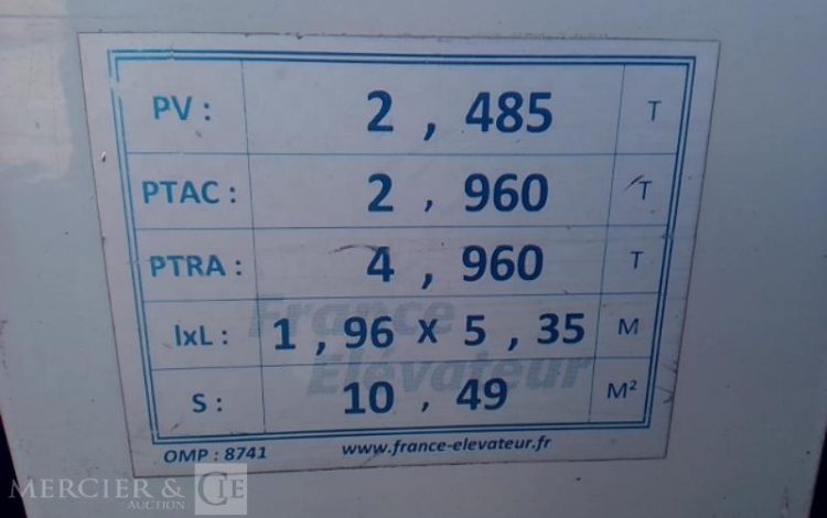 RENAULT TRAFIC NACELLE SUR VL 11M 1163H L1H1 1200 120CH GD CONFORT BLANC FQ-412-YJ