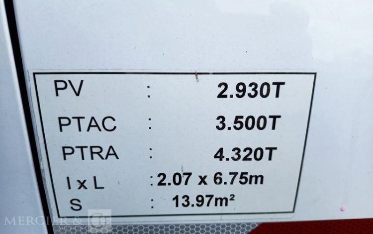 RENAULT MASTER L2H2  NACELLE KLUBB  KL32 – 12 METRES – DIESEL – 680 HEURES – ANNEE 2022 BLANC GG-770-QB