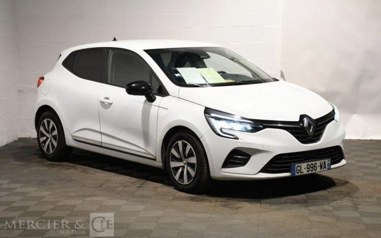 RENAULT CLIO V SOCIETE 1.5 BLUEDCI 100ch EVOLUTION REVERSIBLE BLANC GL-996-WA