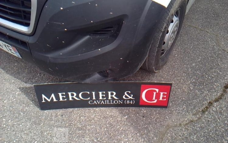 PEUGEOT BOXER BENNE GRUE SIMPLE CABINE BLANC GV-947-JB